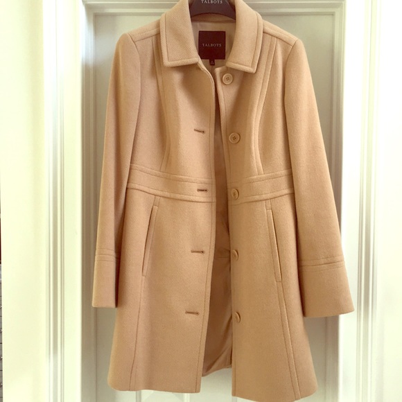 Talbots Jackets & Blazers - Talbots Camel Jacket Wool 8